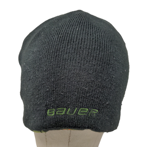 New Era Men's Knit Camo Beanie Hat Multicolor 100% Acrylic Bauer Reversible - Picture 1 of 15